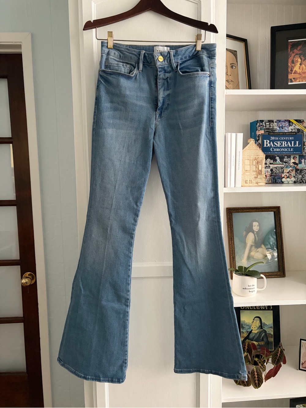 Frame Denim Le One Flare Wide Leg Jeans